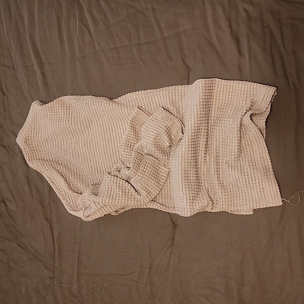 Pink Lily Waffle Knit Top - Picture 2 of 4